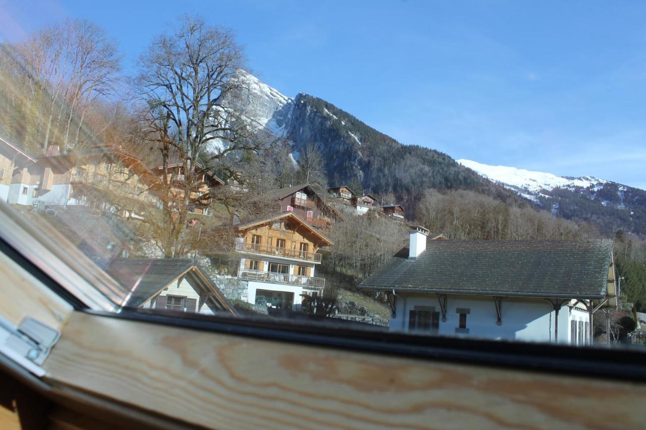 La Ferme De Sous-Lachat Samoens Exterior photo
